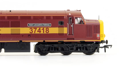 Pre-Owned Class 37418 EWS Maroon 'East Lancashire Railway' Diesel Locomotive Exclusive Edition