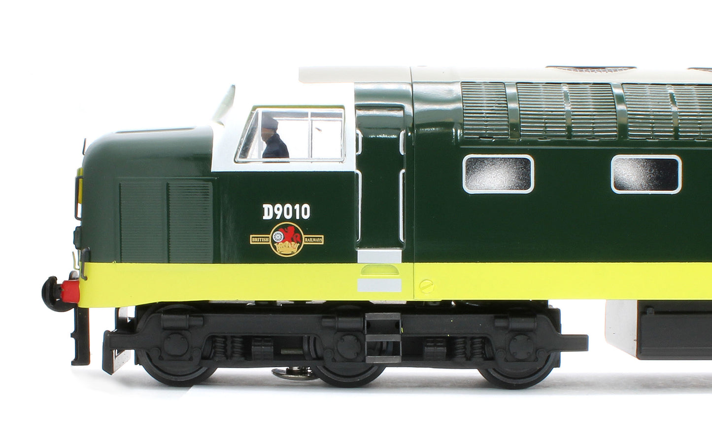 E/41-B2 Class 55 English Electric Deltic "The Kings Own Scottish Borderer" BR Green Small Yellow Panels No. D9010 Diesel Locomotive
