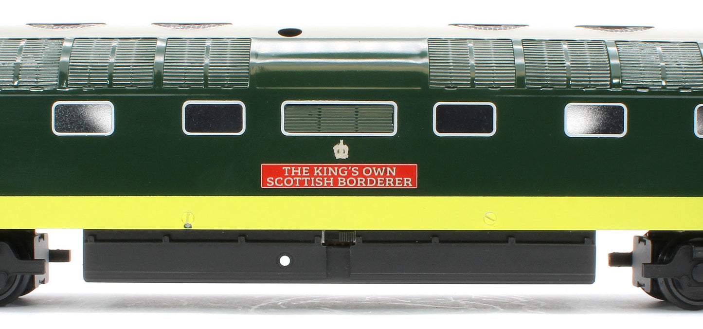 E/41-B2 Class 55 English Electric Deltic "The Kings Own Scottish Borderer" BR Green Small Yellow Panels No. D9010 Diesel Locomotive