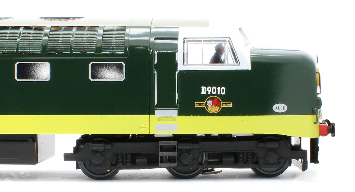 E/41-B2 Class 55 English Electric Deltic "The Kings Own Scottish Borderer" BR Green Small Yellow Panels No. D9010 Diesel Locomotive