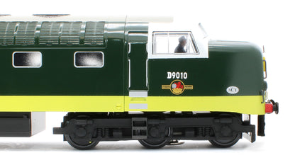 E/41-B2 Class 55 English Electric Deltic "The Kings Own Scottish Borderer" BR Green Small Yellow Panels No. D9010 Diesel Locomotive