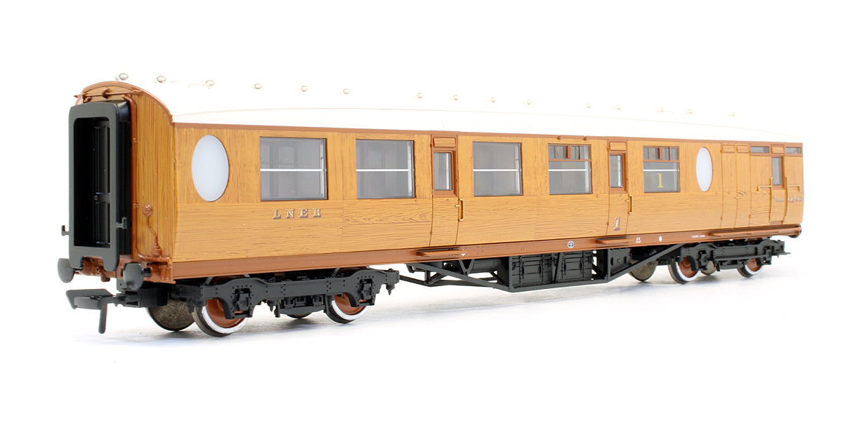 34-435 Thompson Composite Brake Coach LNER Teak '1146'