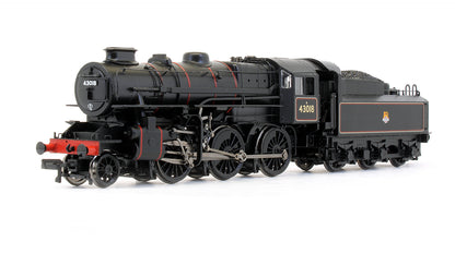 Pre-Owned Ivatt Class 4MT 2-6-0 '43018' BR Black Early Emblem Steam Locomotive