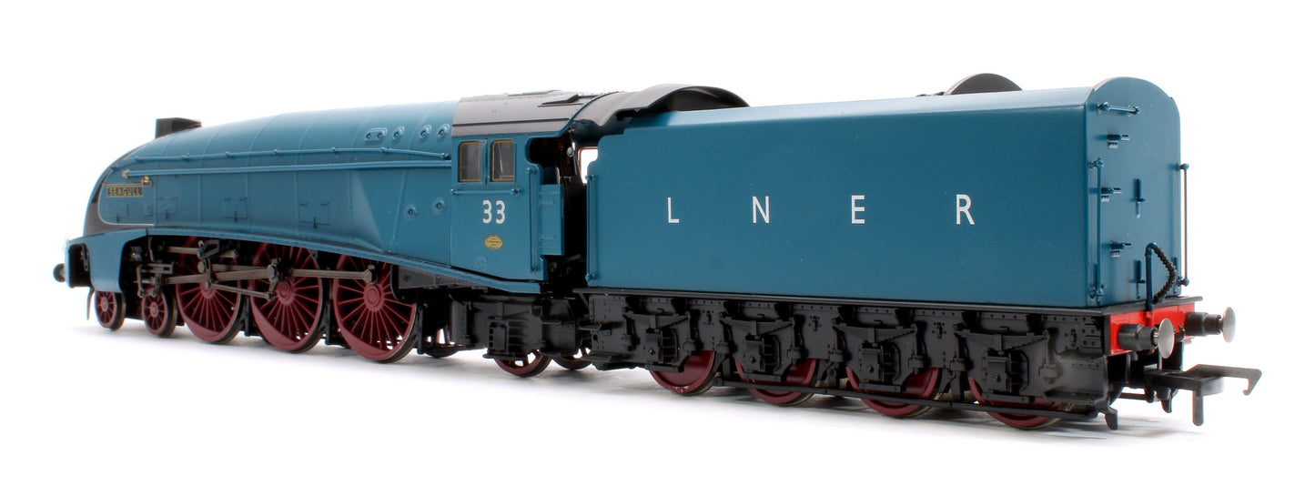 Pre-Owned BL-001-010 Black Label Class A4 Seagull LNER Garter Blue Unvalanced 4-6-2 No.33 Steam Locomotive - DCC Sound & Smoke