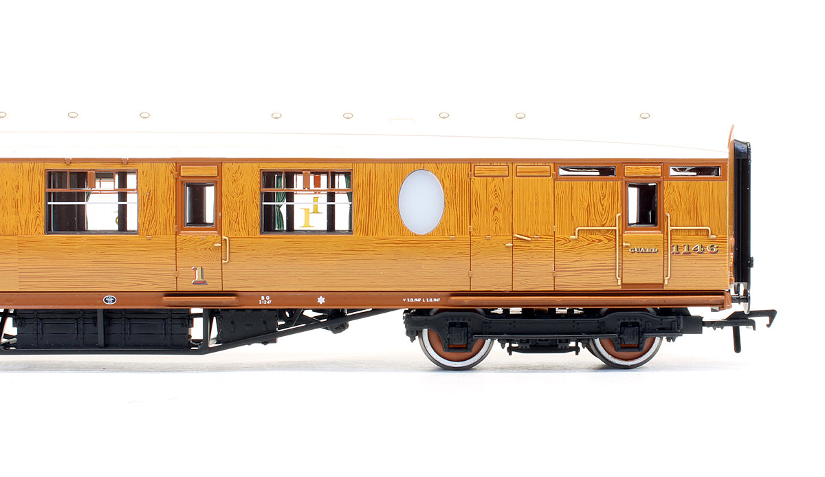 34-435 Thompson Composite Brake Coach LNER Teak '1146'