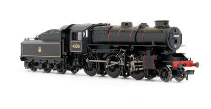 Pre-Owned Ivatt Class 4MT 2-6-0 '43018' BR Black Early Emblem Steam Locomotive