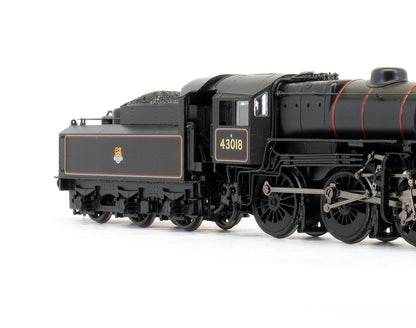 Pre-Owned Ivatt Class 4MT 2-6-0 '43018' BR Black Early Emblem Steam Locomotive