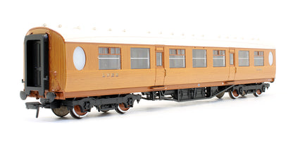 Pre-Owned Thompson 3rd Class Corridor Coach LNER Teak '1090'