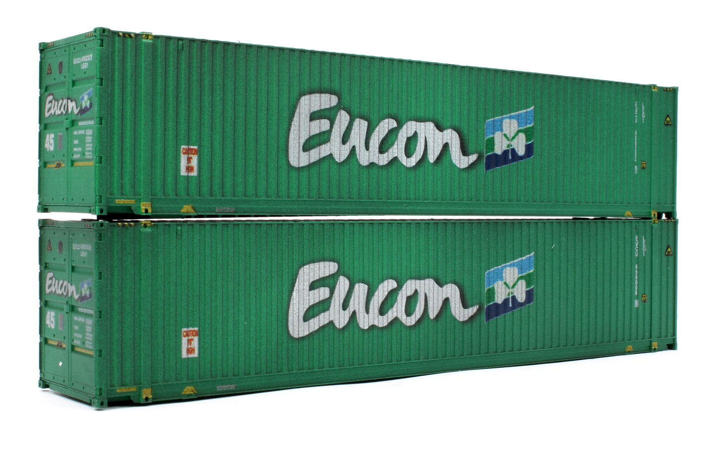 45ft' High Cube Container Eucon - Weathered