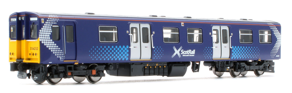 RT-N-314-312DC Class 314212 Scotrail Saltire Blue 3 Car EMU Set