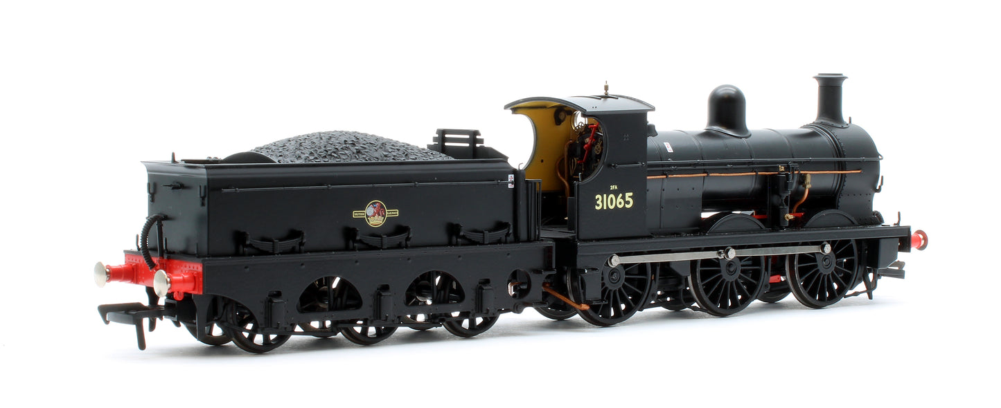 SECR O1 No.31065 British Railways Late Crest Unlined Black Steam Locomotive