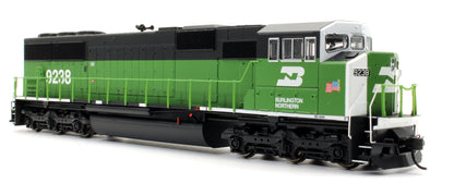 Pre-Owned EMD SD60M 3 Window Cab Diesel Locomotive Birlington Northern - Road #9238 - DCC Sound