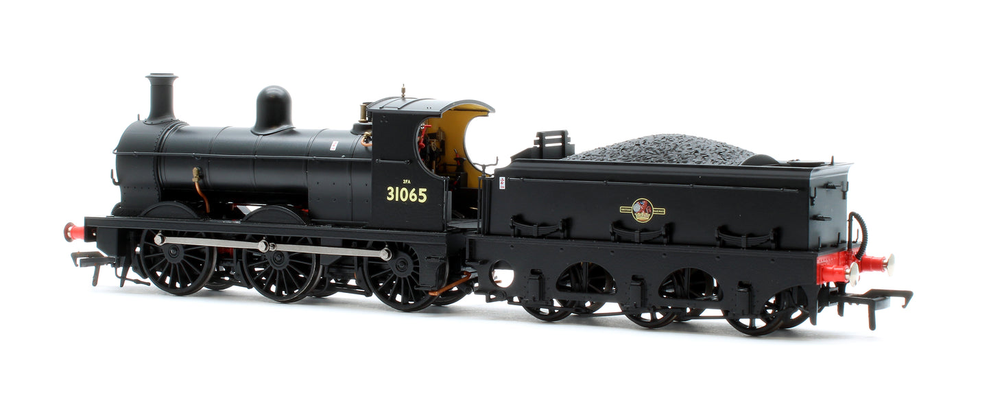 SECR O1 No.31065 British Railways Late Crest Unlined Black Steam Locomotive - DCC Sound