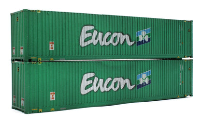 45ft' High Cube Container Eucon - Weathered