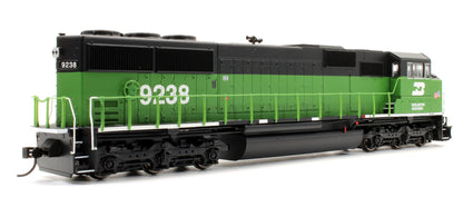Pre-Owned EMD SD60M 3 Window Cab Diesel Locomotive Birlington Northern - Road #9238 - DCC Sound