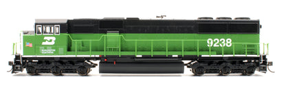 Pre-Owned EMD SD60M 3 Window Cab Diesel Locomotive Birlington Northern - Road #9238 - DCC Sound