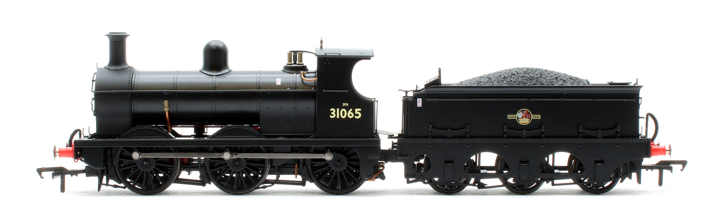 SECR O1 No.31065 British Railways Late Crest Unlined Black Steam Locomotive - DCC Sound