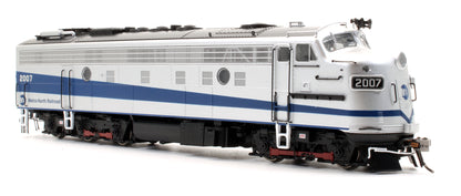 Pre-Owned EMD FL9 Diesel Locomotive Metro-North Silver & Blue - Road #2007 - DCC Sound