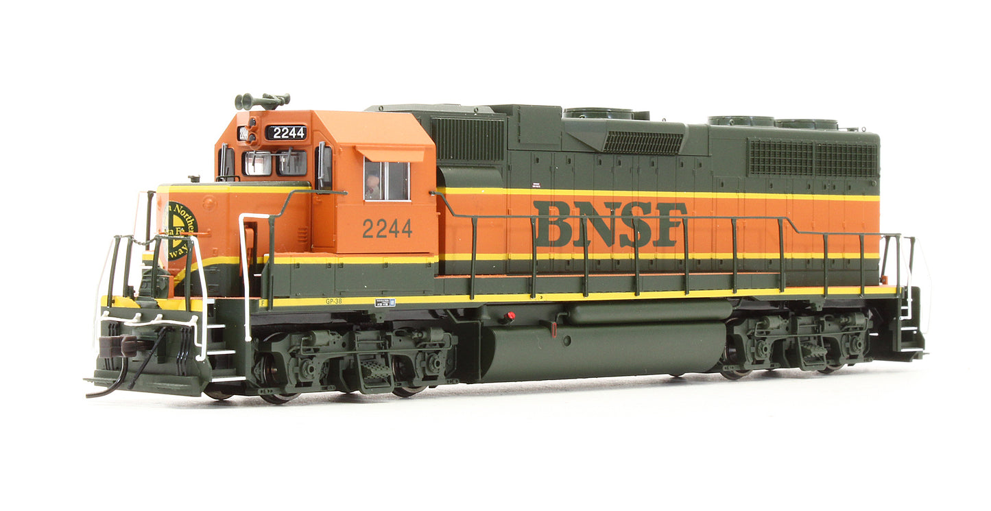 Pre-Owned GP-38 Low Nose Diesel Locomotive BNSF - Road #2244 - DCC Fitted