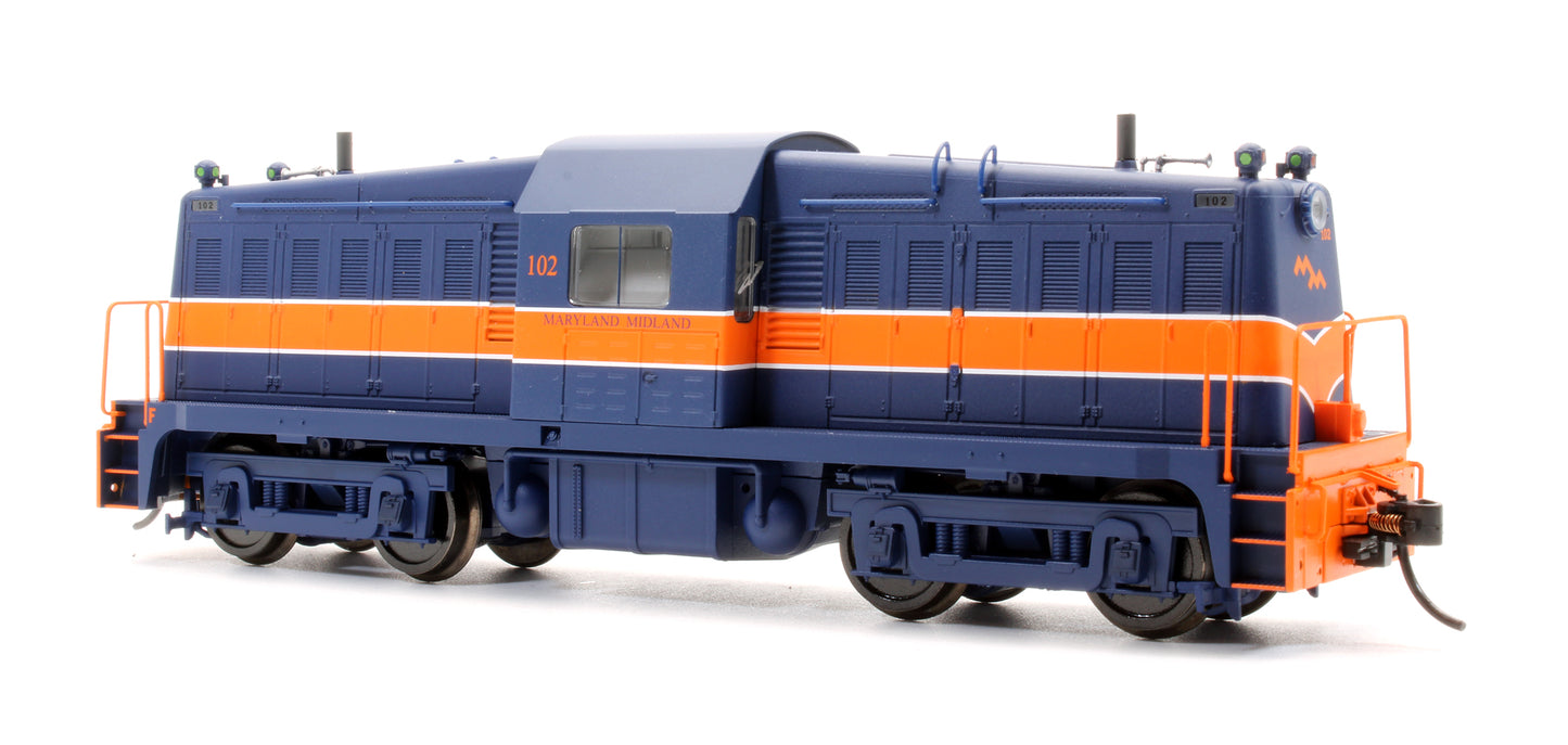 Pre-Owned Whitcomb 65-Ton Maryland Midland Diesel Locomotive - DCC Sound