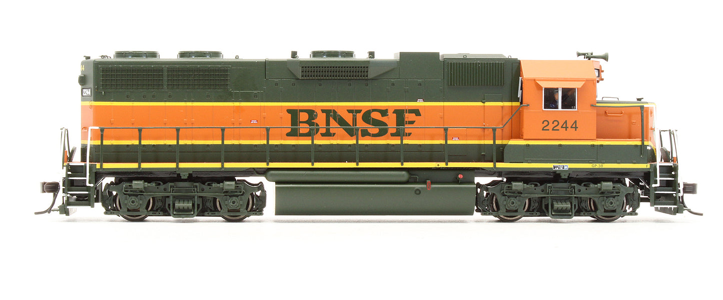 Pre-Owned GP-38 Low Nose Diesel Locomotive BNSF - Road #2244 - DCC Fitted