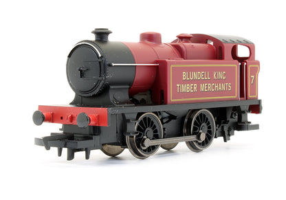 Pre-Owned RailRoad 0-4-0 Steam Locomotive 'Blundell King Timber Merchants' No.7