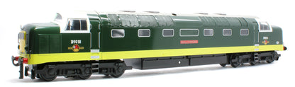 E/41-B2 Class 55 English Electric Deltic "Ballymoss" BR Green Small Yellow Panels No. D9018 Diesel Locomotive