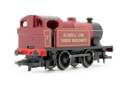 Pre-Owned RailRoad 0-4-0 Steam Locomotive 'Blundell King Timber Merchants' No.7