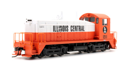 Pre-Owned EMD SW7 Diesel Locomotive Illinois Central - Road #1211 (DCC Sound Fitted)