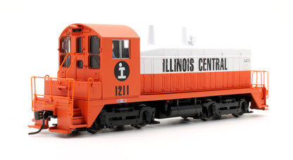 Pre-Owned EMD SW7 Diesel Locomotive Illinois Central - Road #1211 (DCC Sound Fitted)