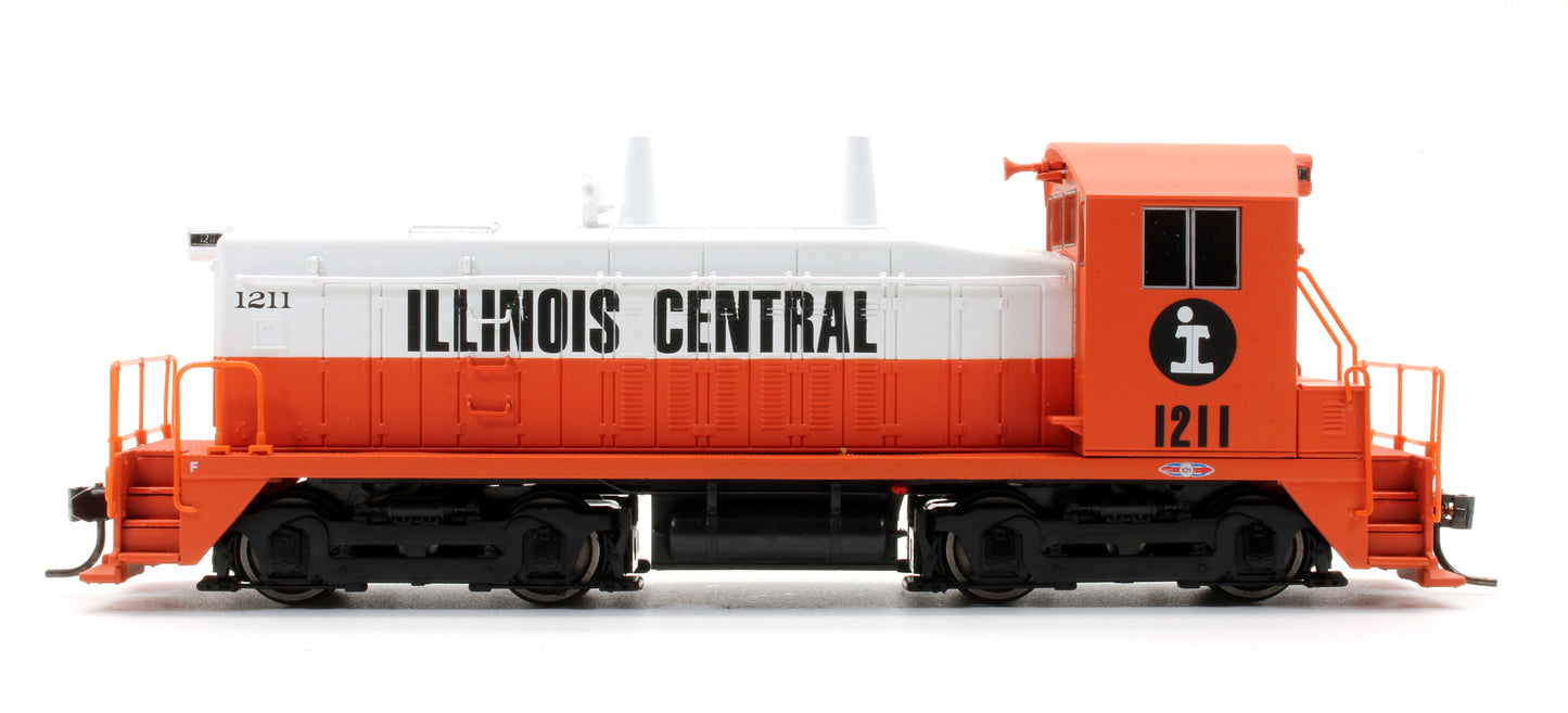 Pre-Owned EMD SW7 Diesel Locomotive Illinois Central - Road #1211 (DCC Sound Fitted)