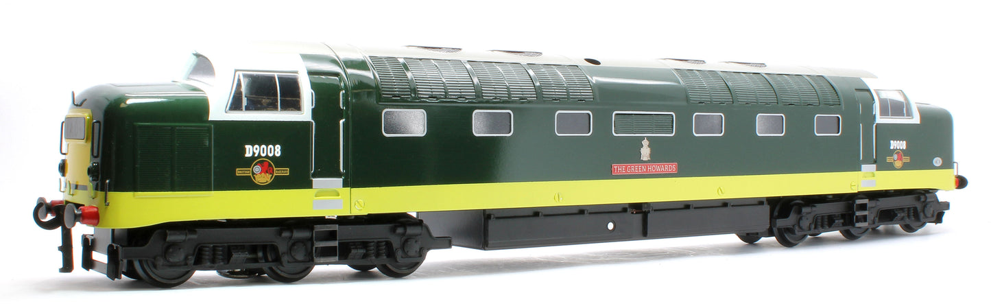 E/41-B2 Class 55 English Electric Deltic "The Green Howards" BR Green Small Yellow Panels No. D9008 Diesel Locomotive