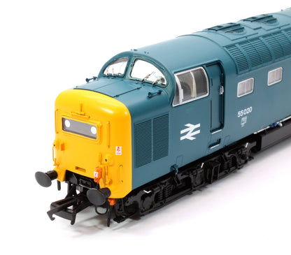 Pre-Owned ACC2789 Class 55 Deltic 55020 'Nimbus' BR Blue Diesel Locomotive - DCC Fitted