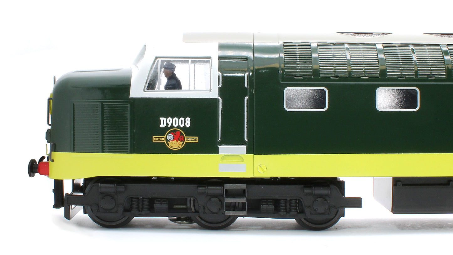 E/41-B2 Class 55 English Electric Deltic "The Green Howards" BR Green Small Yellow Panels No. D9008 Diesel Locomotive