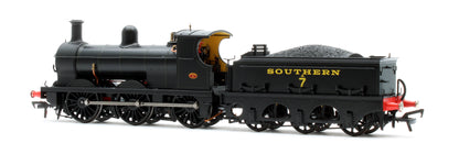 SECR O1 No.A7 SR Lined Black (Egyptian Lettering) Steam Locomotive