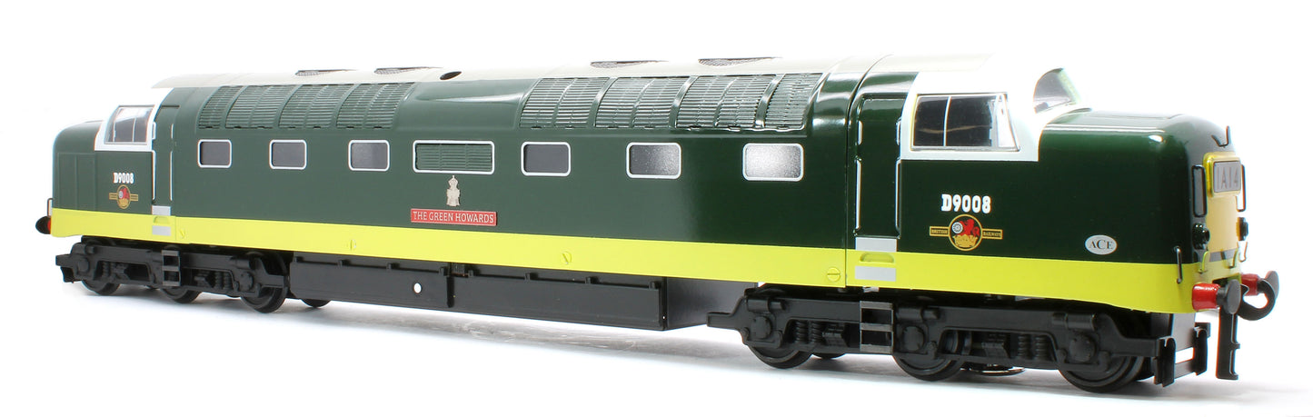 E/41-B2 Class 55 English Electric Deltic "The Green Howards" BR Green Small Yellow Panels No. D9008 Diesel Locomotive