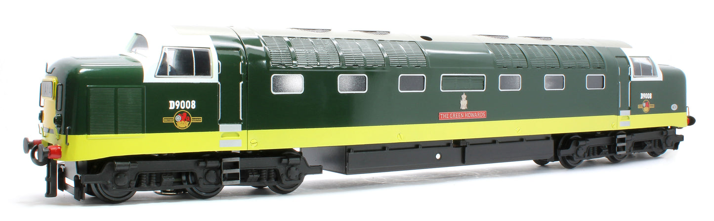 E/41-B2 Class 55 English Electric Deltic "The Green Howards" BR Green Small Yellow Panels No. D9008 Diesel Locomotive