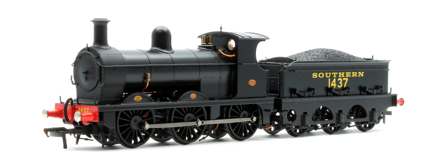 SECR O1 No.1437 SR Plain Black (Egyptian Lettering) Steam Locomotive