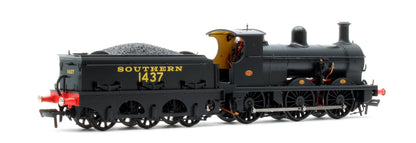 Pre-Owned 966005 SECR O1 No.1437 SR Plain Black (Egyptian Lettering) Steam Locomotive