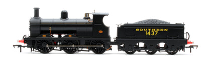 SECR O1 No.1437 SR Plain Black (Egyptian Lettering) Steam Locomotive - DCC Sound