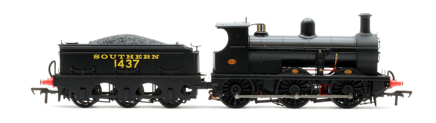 SECR O1 No.1437 SR Plain Black (Egyptian Lettering) Steam Locomotive