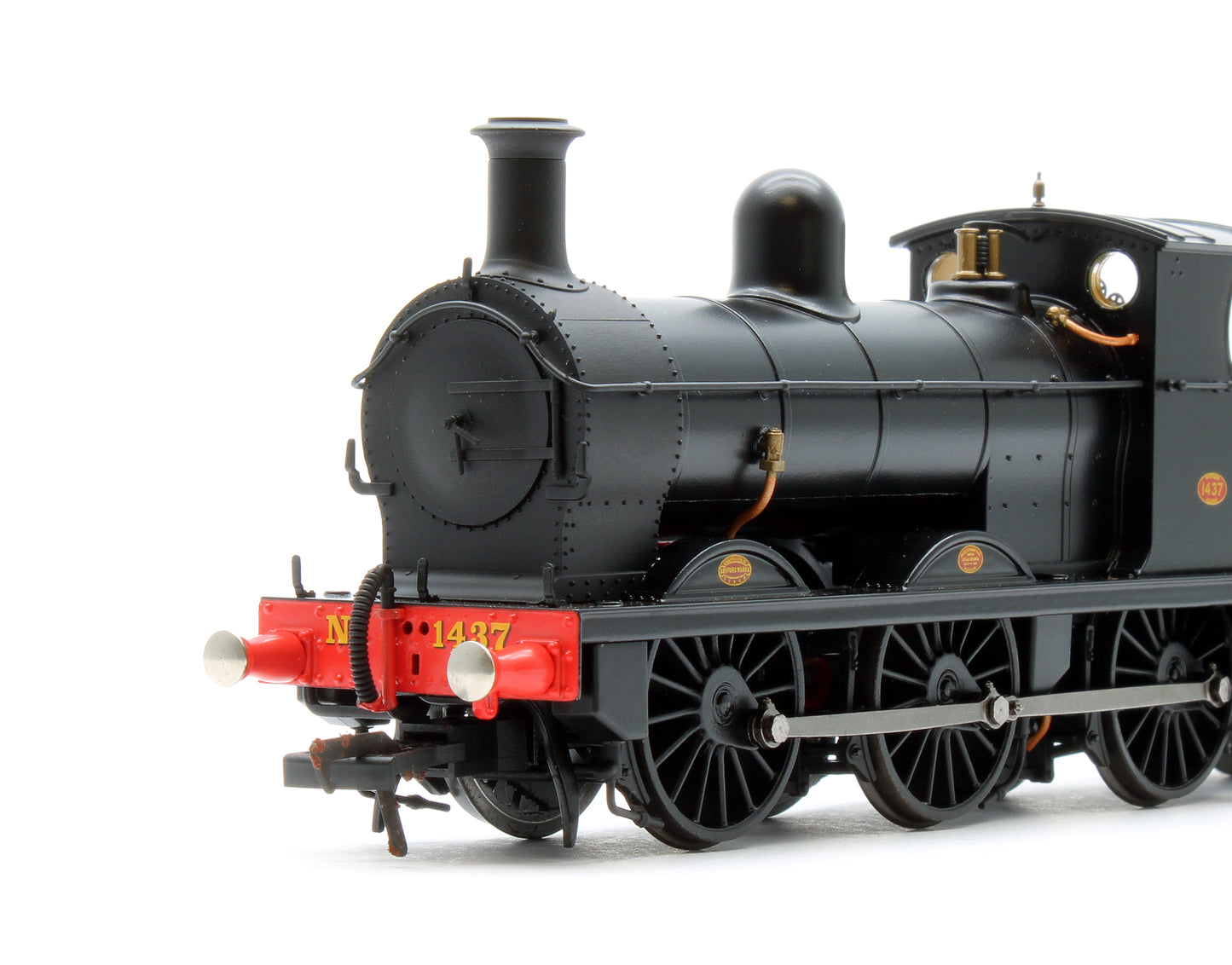 SECR O1 No.1437 SR Plain Black (Egyptian Lettering) Steam Locomotive - DCC Sound
