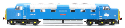 E/41-C2 Class 55 English Electric Deltic "Nimbus" BR Blue Full Yellow Ends No. 55020 Diesel Locomotive