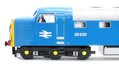 E/41-C2 Class 55 English Electric Deltic "Nimbus" BR Blue Full Yellow Ends No. 55020 Diesel Locomotive