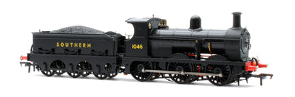 SECR O1 No.1046 SR Bulleid Black Steam Locomotive - DCC Sound