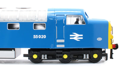 E/41-C2 Class 55 English Electric Deltic "Nimbus" BR Blue Full Yellow Ends No. 55020 Diesel Locomotive