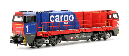 Pre-Owned Vossloh G2000 Am840 001-2 SBB Cargo Diesel Locomotive