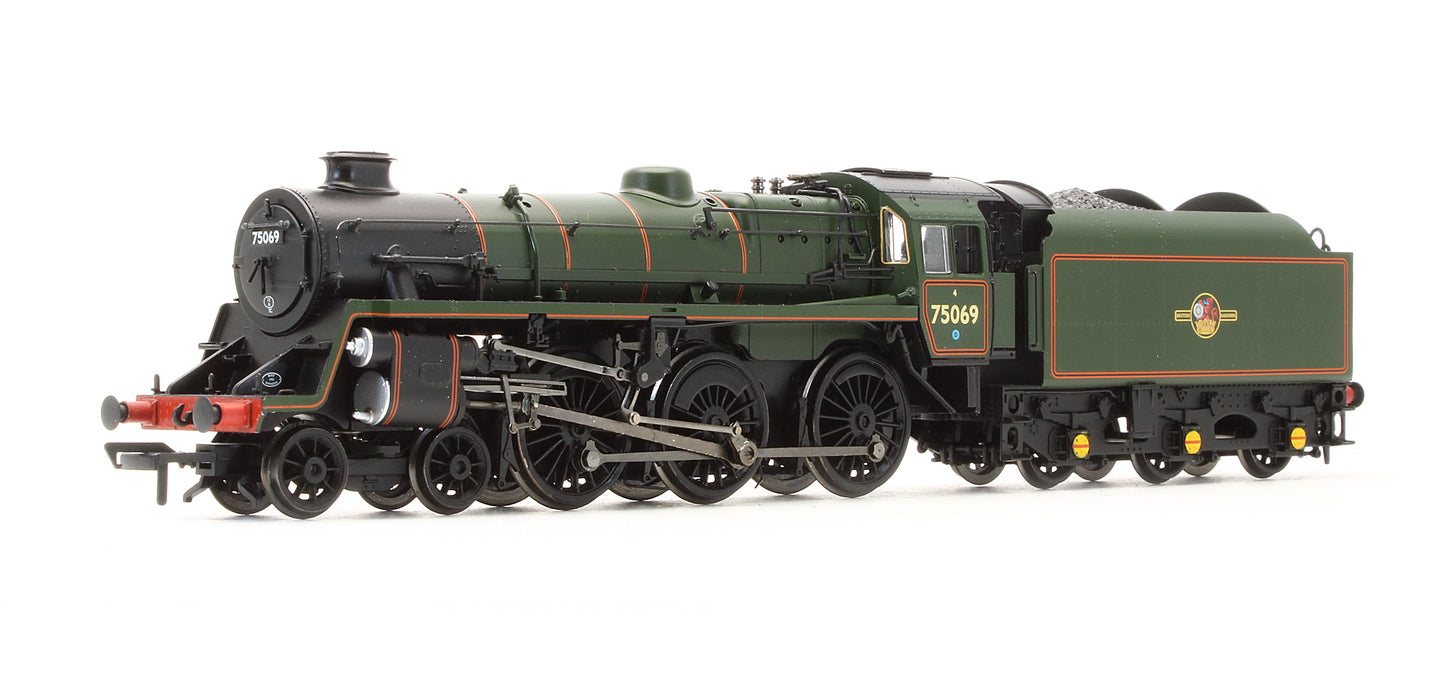 Pre-Owned Standard Class 4MT 75069 BR Lined Green Late Crest Preserved Steam Locomotive