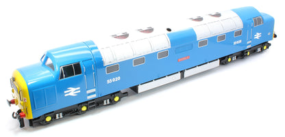 E/41-C2 Class 55 English Electric Deltic "Nimbus" BR Blue Full Yellow Ends No. 55020 Diesel Locomotive