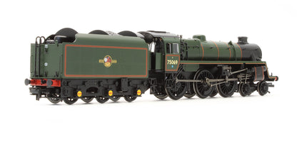 Pre-Owned Standard Class 4MT 75069 BR Lined Green Late Crest Preserved Steam Locomotive
